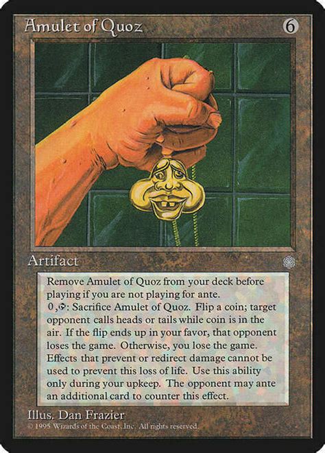 The Amulet of Quoz: A Source of Protection and Power